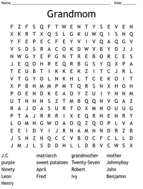 'grandmom' Search .